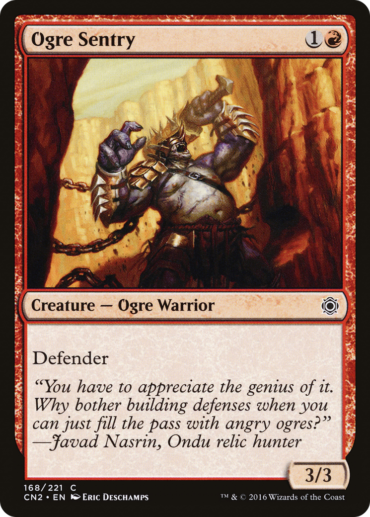 Ogre Sentry (CN2-168) - Conspiracy: Take the Crown Foil