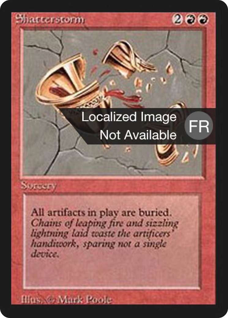 Shatterstorm (FBB-) - Foreign Black Border