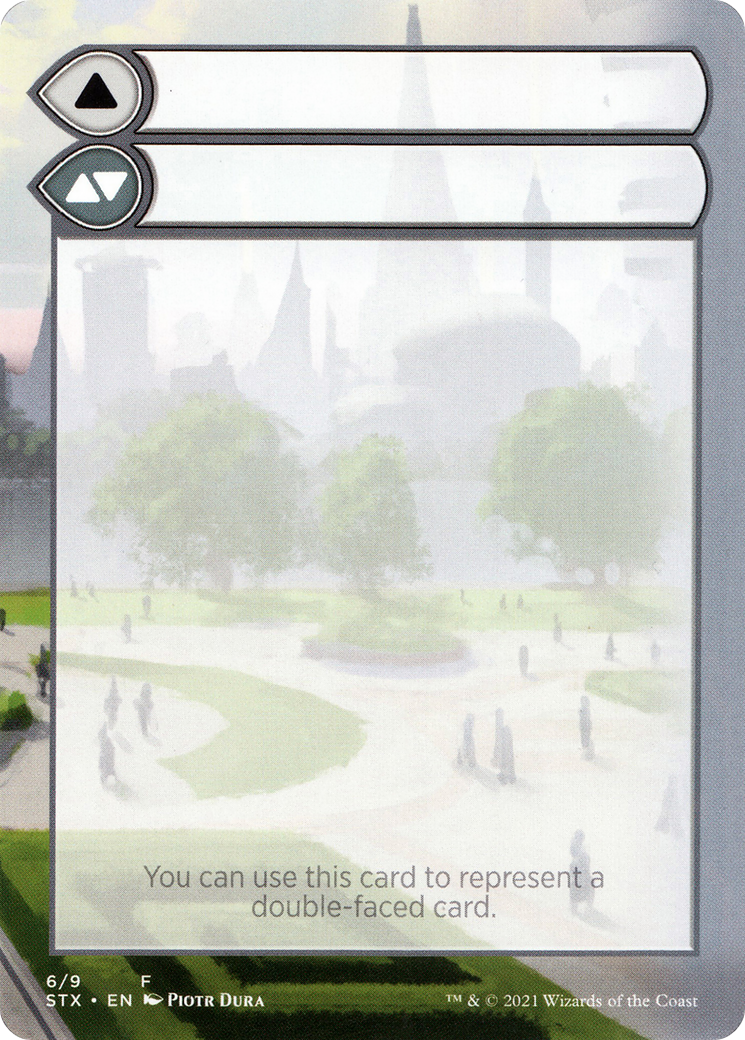 Double-Faced Substitute Card (SSTX-006) - Strixhaven: School of Mages Substitute Cards (Borderless)