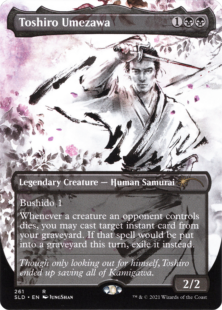 Toshiro Umezawa (SLD-261) - Secret Lair Drop (Borderless) Foil