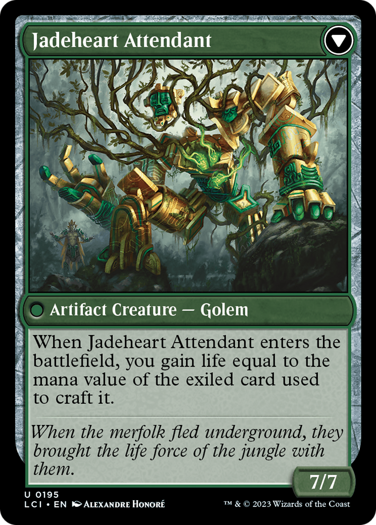 Jade Seedstones (LCI-195) - The Lost Caverns of Ixalan