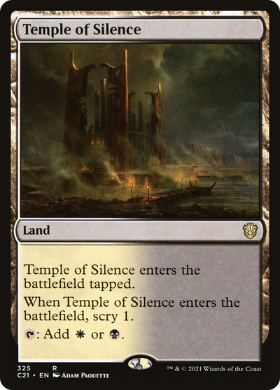 Temple of Silence [Commander 2021]