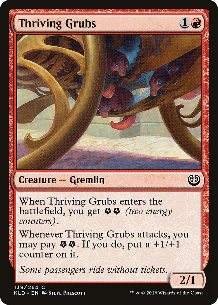 Thriving Grubs (KLD-138) - Kaladesh Foil