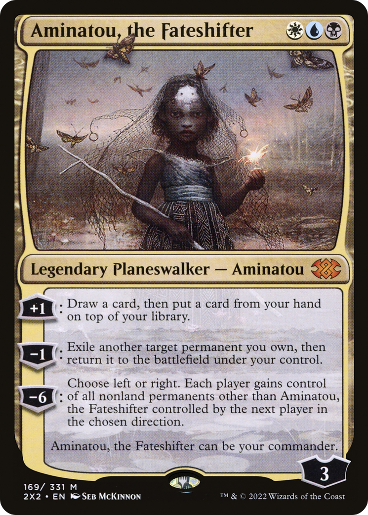 Aminatou, the Fateshifter (2X2-169) - Double Masters 2022 Foil