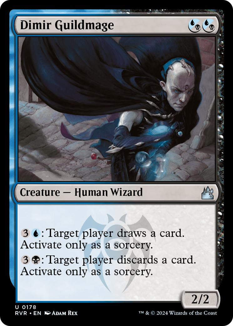 Dimir Guildmage (RVR-178) - Ravnica Remastered Foil