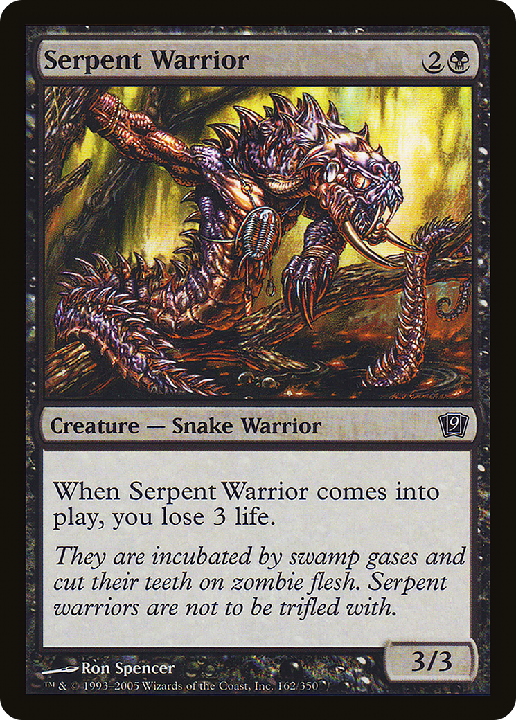 Serpent Warrior (9ED-) - 9th Edition