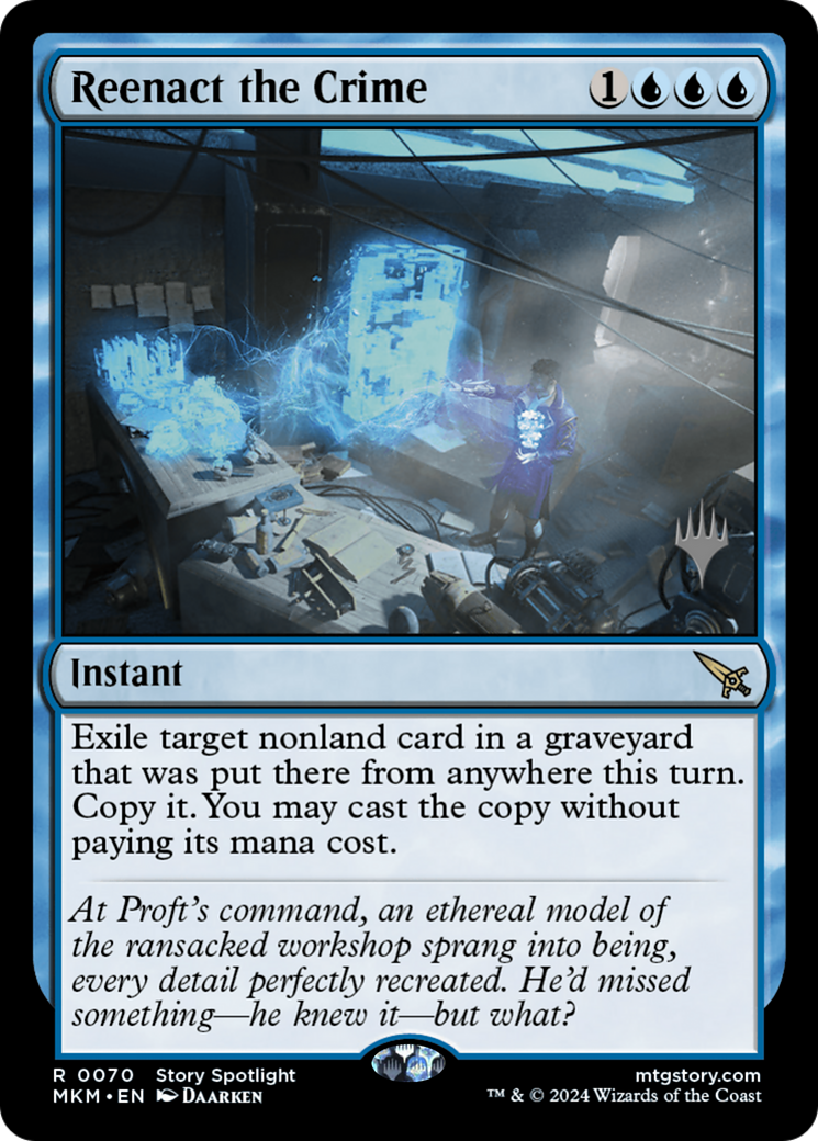 Reenact the Crime (PPMKM-070) - Murders at Karlov Manor Promos