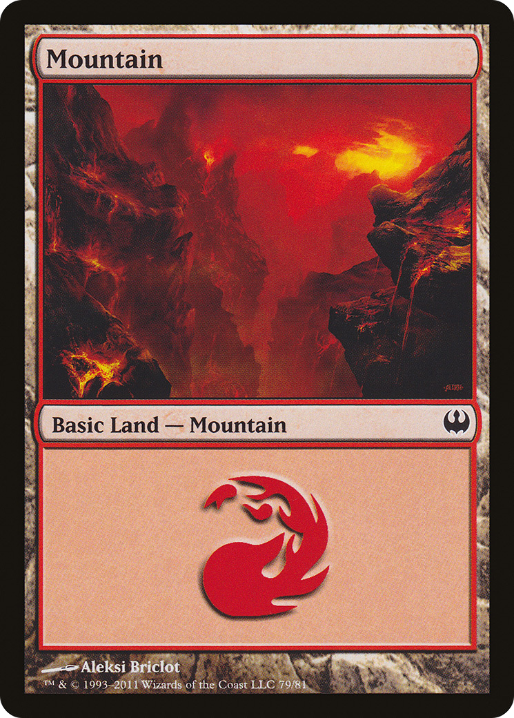 Mountain (79) (DDG-079) - Duel Decks: Knights vs. Dragons
