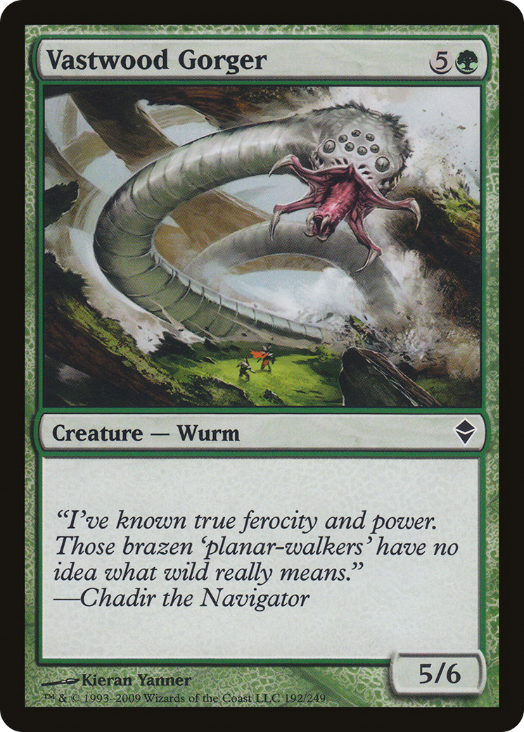 Vastwood Gorger (ZEN-192) - Zendikar Foil
