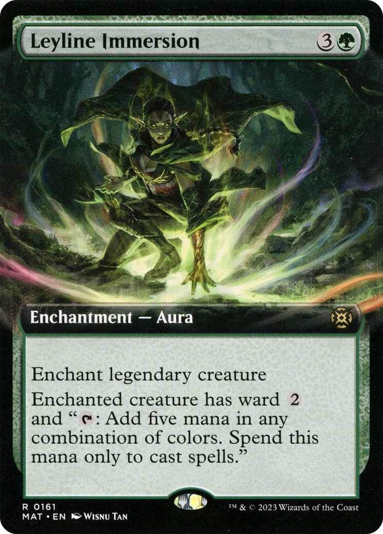 Leyline Immersion (Extended Art) (MAT-161) - March of the Machine: The Aftermath: (Extended Art) Foil