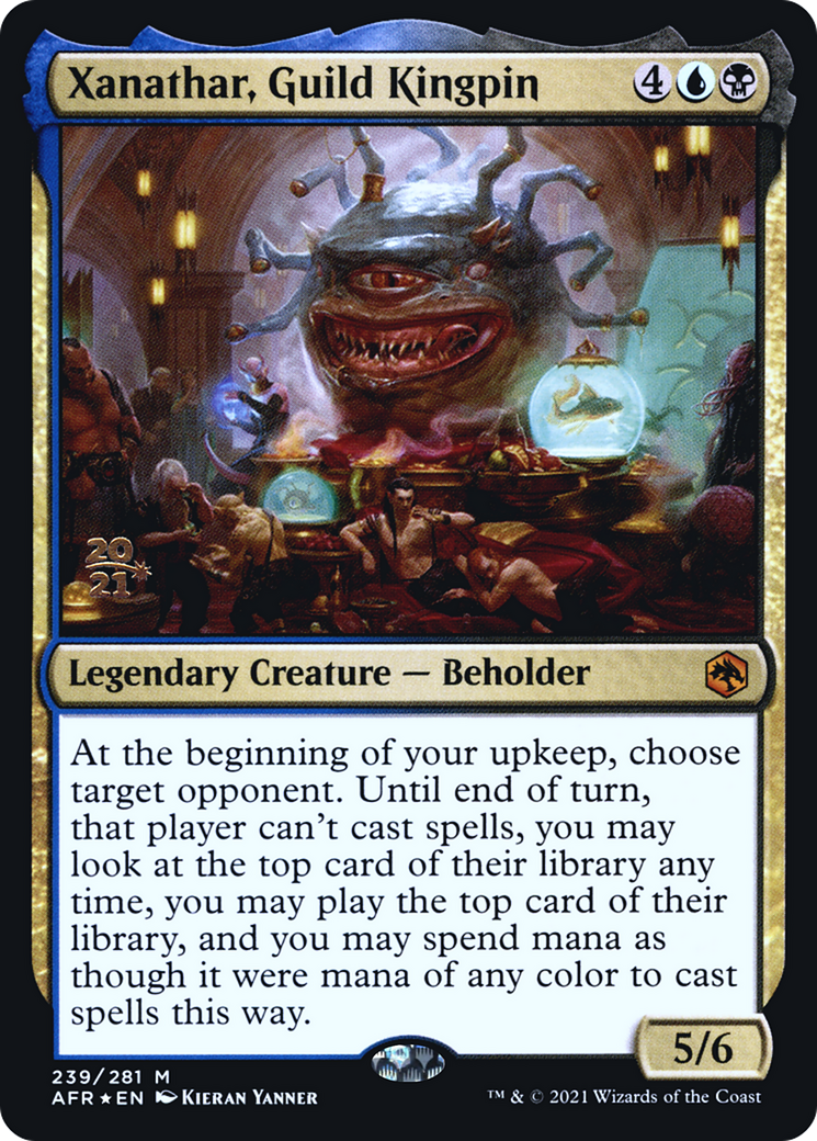 Xanathar, Guild Kingpin (PRE-239) - Adventures in the Forgotten Realms Promos Foil