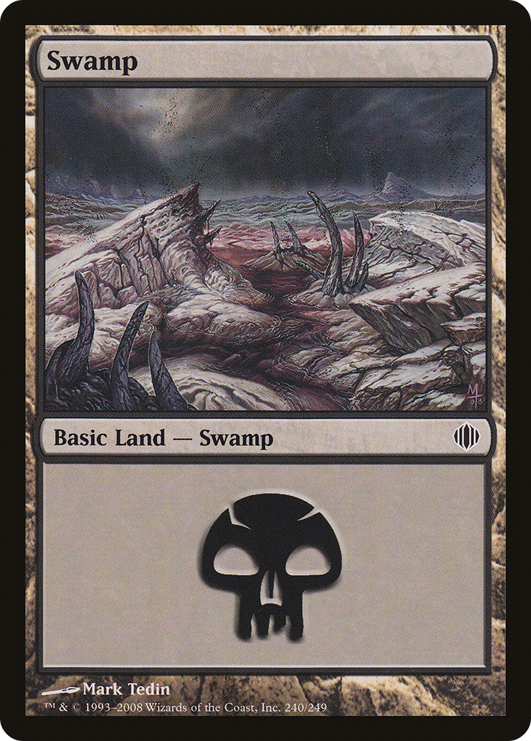 Swamp (240) (ALA-240) - Shards of Alara Foil