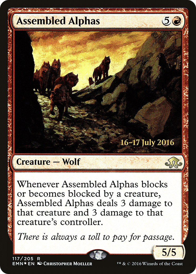 Assembled Alphas (PRE-117) - Eldritch Moon Promos Foil