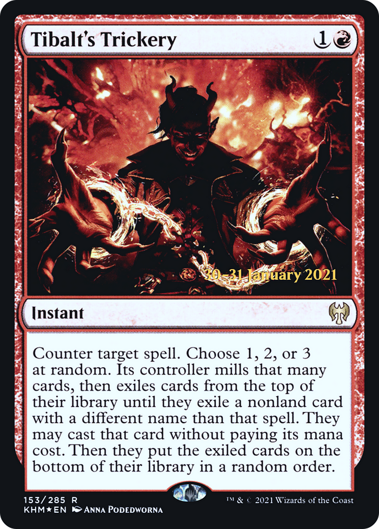 Tibalt's Trickery (PRE-153) - Kaldheim Promos Foil