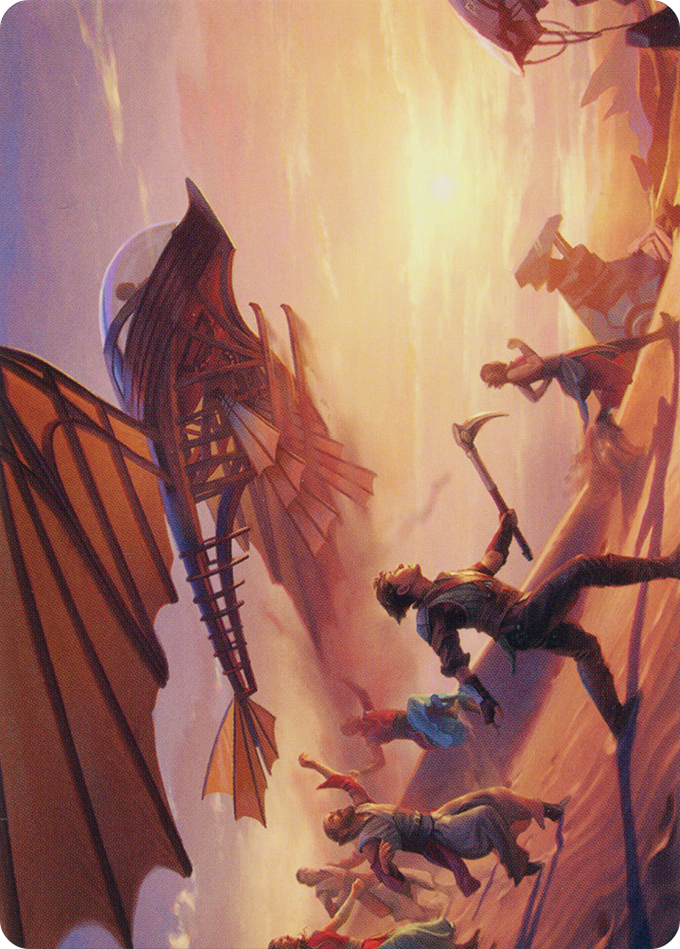 Take Flight // Take Flight (ABRO-012) - The Brothers' War Art Series (Borderless) Foil