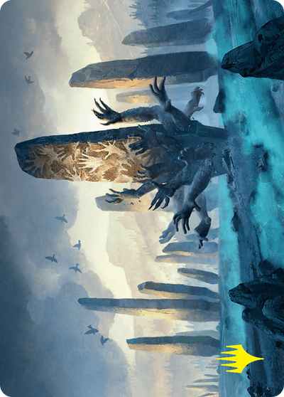Soulstone Sanctuary // Soulstone Sanctuary (AFDN-019) - Foundations Art Series (Borderless)