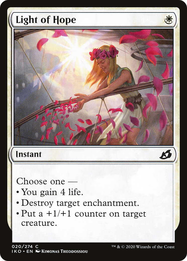 Light of Hope (IKO-020) - Ikoria: Lair of Behemoths Foil