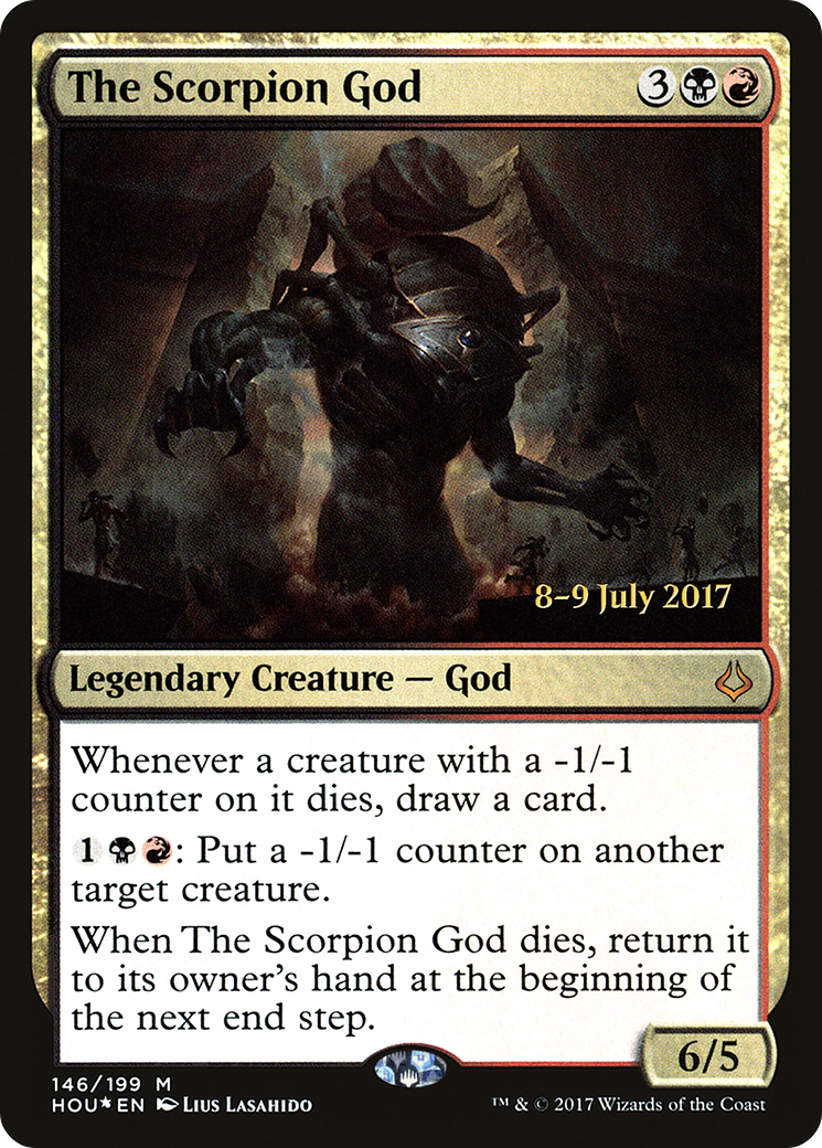 The Scorpion God (PRE-146) - Hour of Devastation Promos Foil