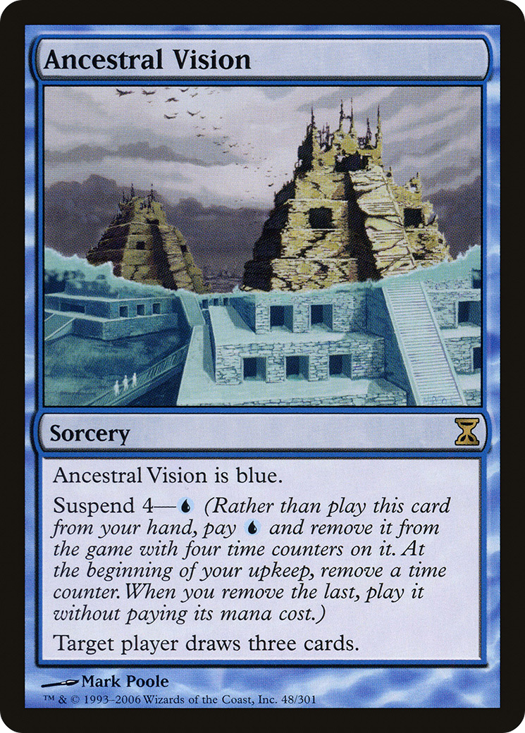 Ancestral Vision (TSP-048) - Time Spiral Foil