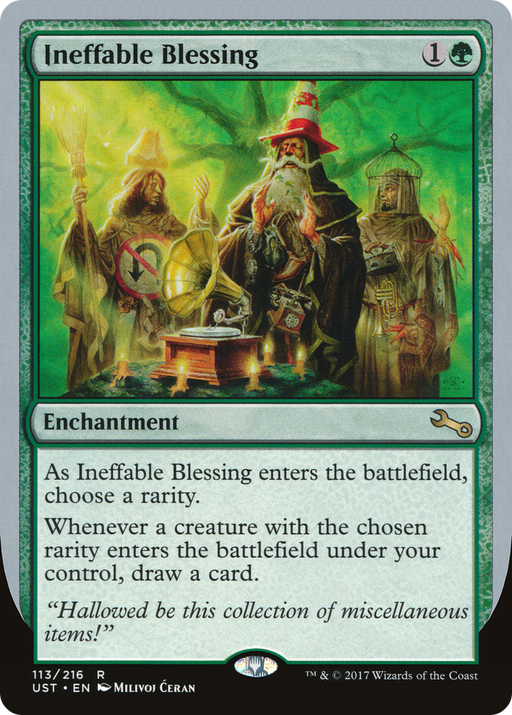 Ineffable Blessing (D) (UST-113) - Unstable