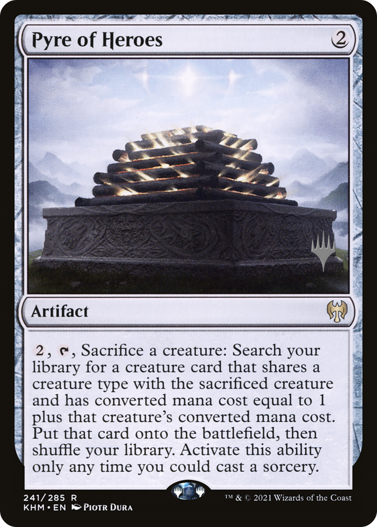 Pyre of Heroes (PPKHM-241) - Kaldheim Promos Foil