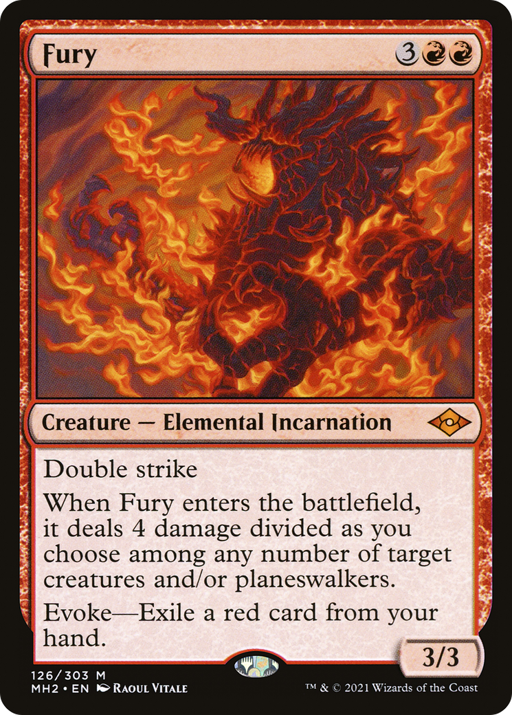 Fury (MH2-126) - Modern Horizons 2 Foil