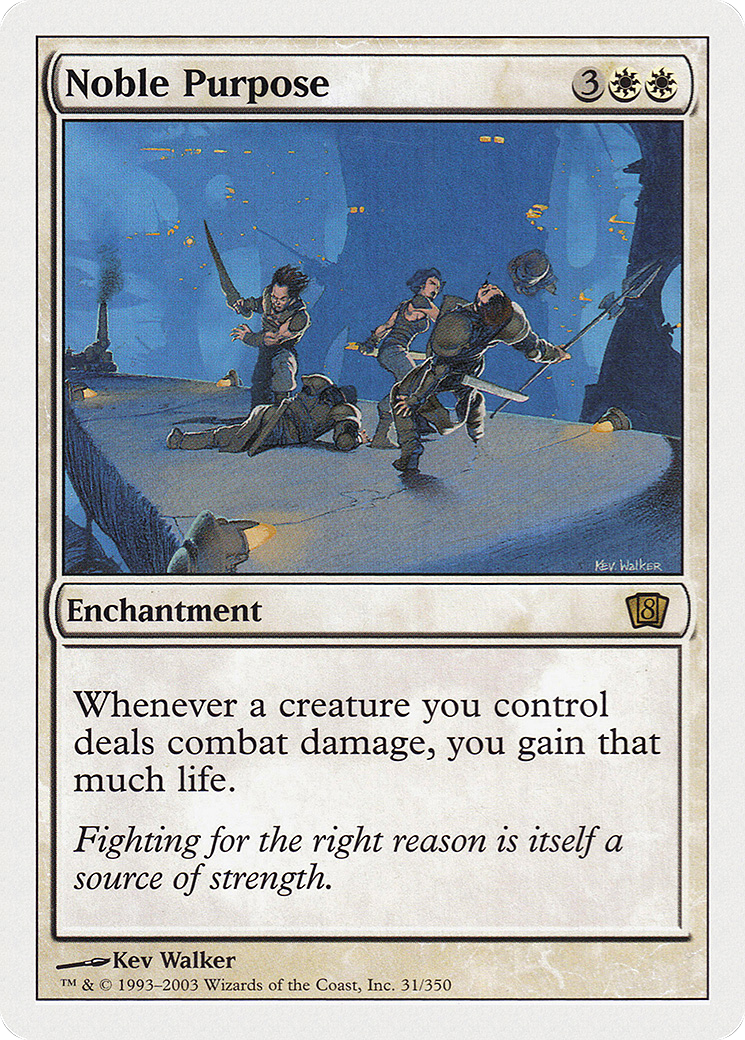 Noble Purpose (8ED-031) - 8th Edition