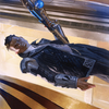 Backup Agent // Backup Agent (ASNC-001) - New Capenna Art Series (Borderless) Foil
