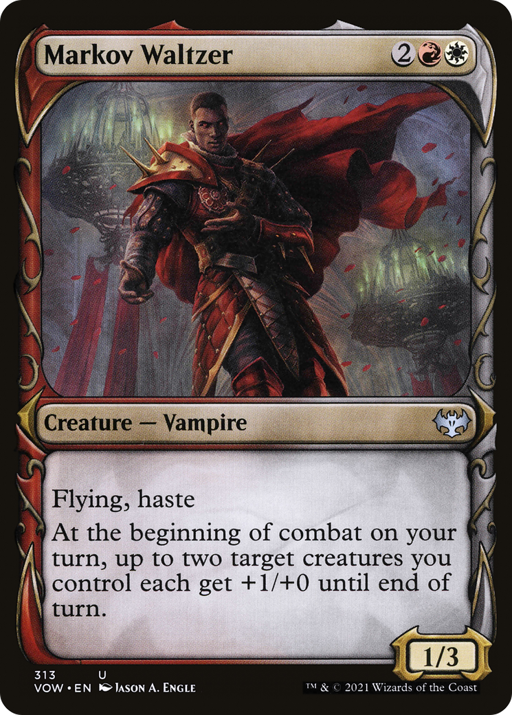 Markov Waltzer (Showcase) (VOW-313) - Innistrad: Crimson Vow: (Showcase)
