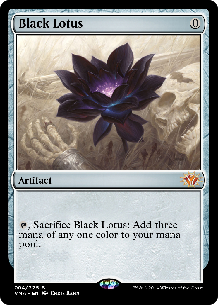 Black Lotus (VMA-004) - Vintage Masters Foil