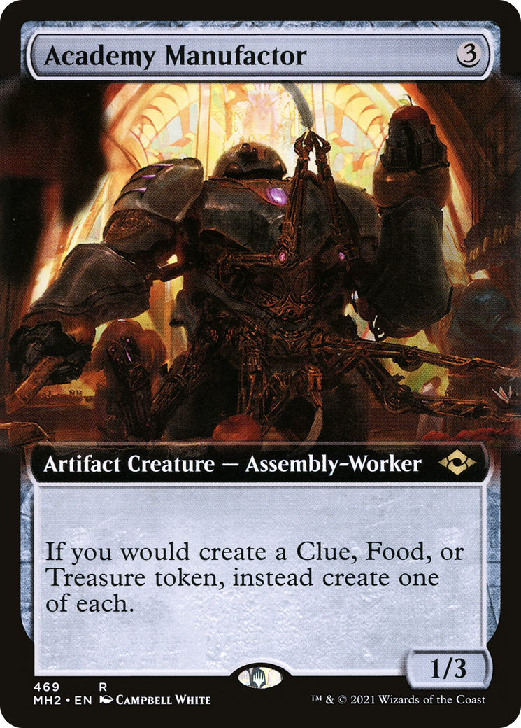 Academy Manufactor (Extended Art) (MH2-469) - Modern Horizons 2: (Extended Art)