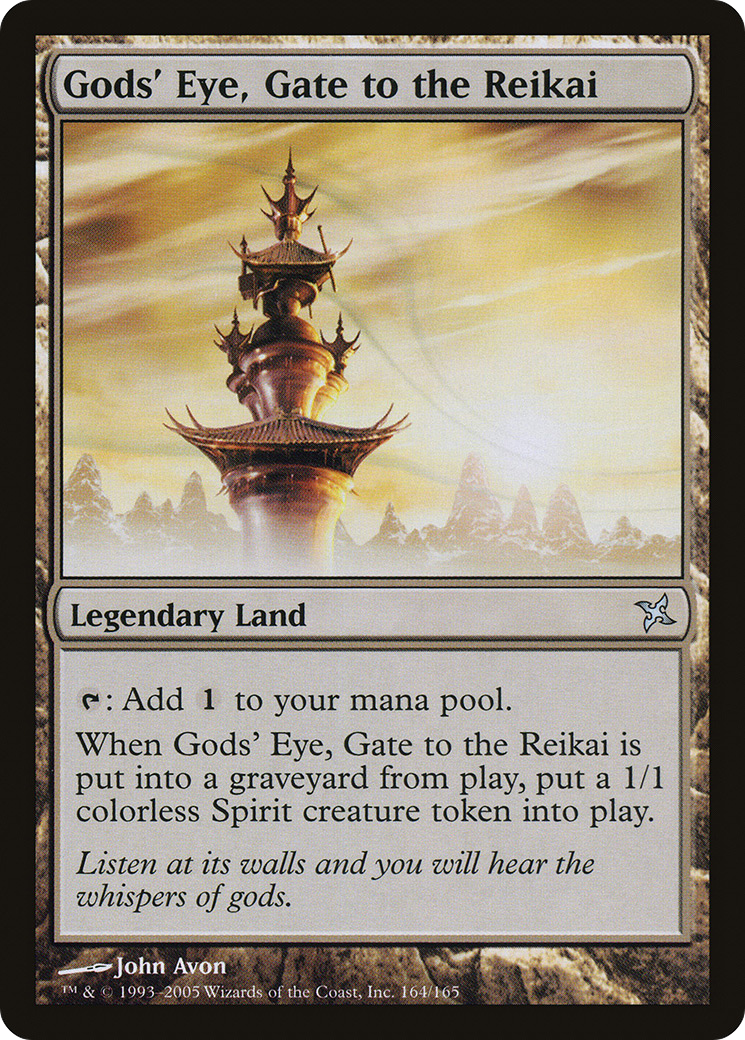 Gods' Eye, Gate to the Reikai (BOK-164) - Betrayers of Kamigawa