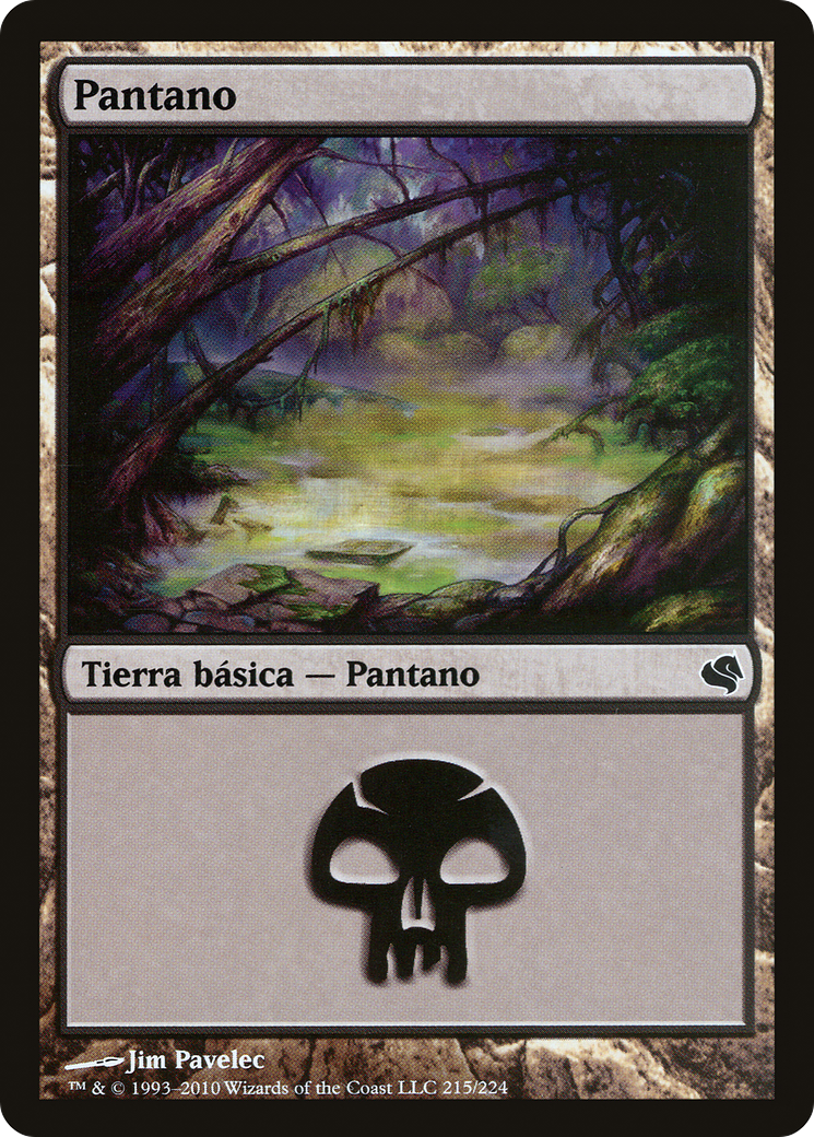 Swamp (Spanish) - "Pantano" (215) (PS11-215) - Salvat 2011