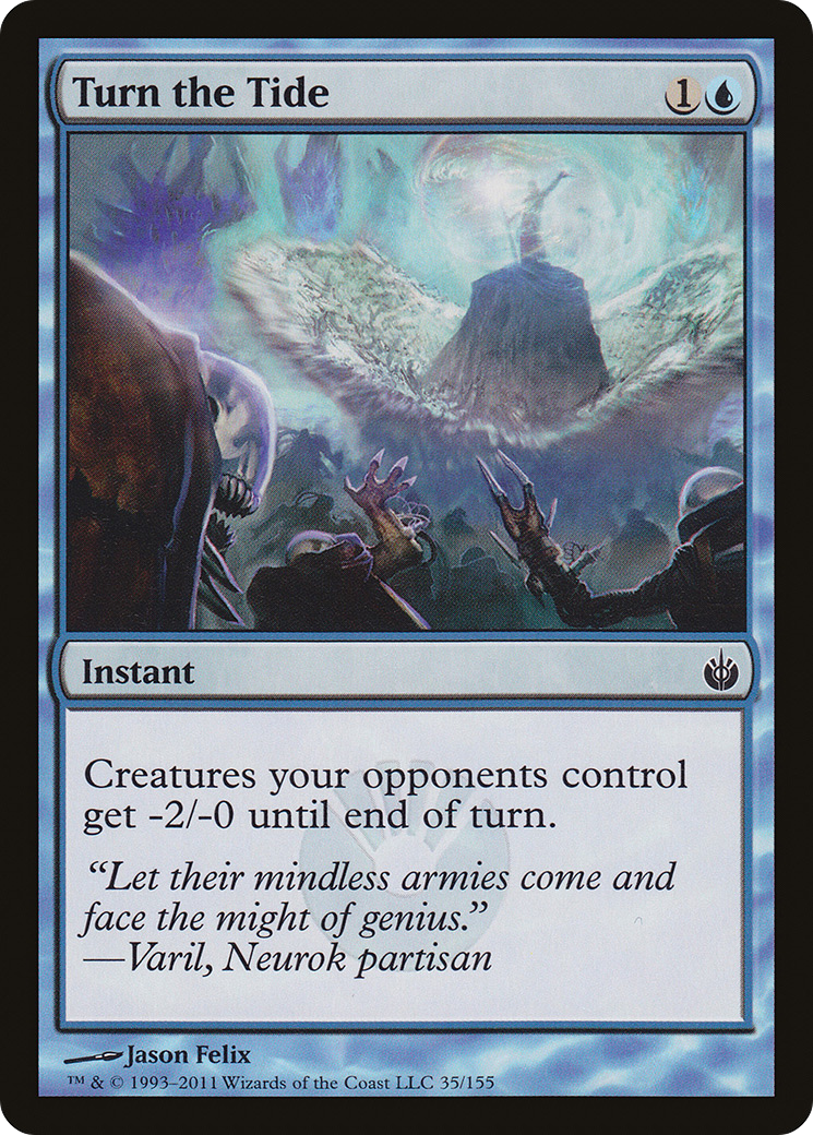 Turn the Tide (MBS-035) - Mirrodin Besieged Foil