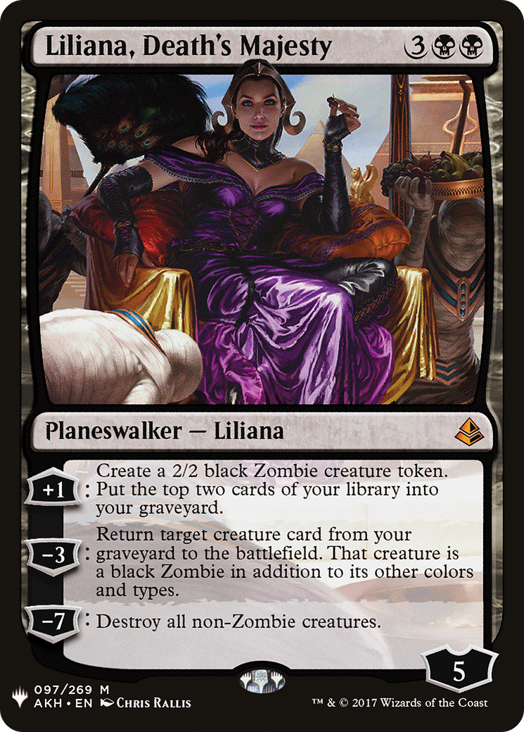 Liliana, Death's Majesty (LIST-097/269) - The List