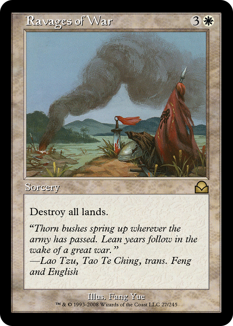Ravages of War (ME2-027) - Masters Edition II Foil