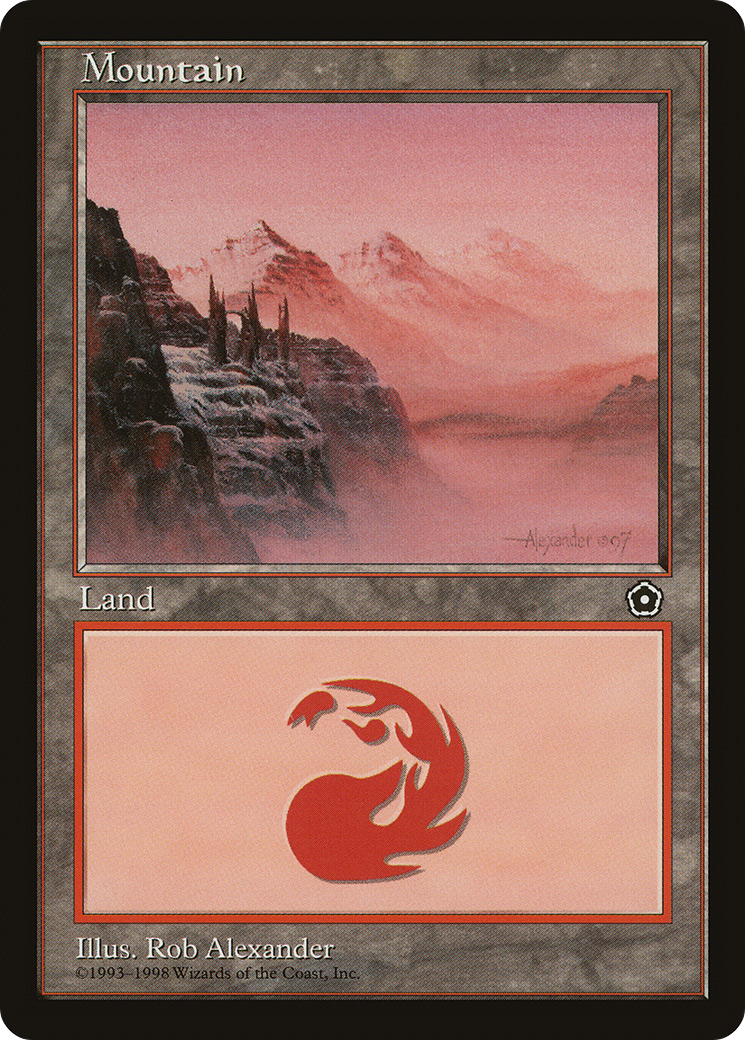 Mountain (157) (P02-157) - Portal Second Age