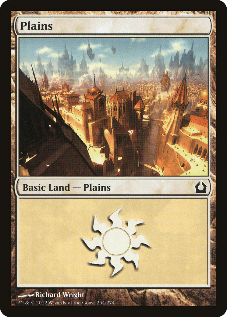 Plains (254) (RTR-254) - Return to Ravnica Foil