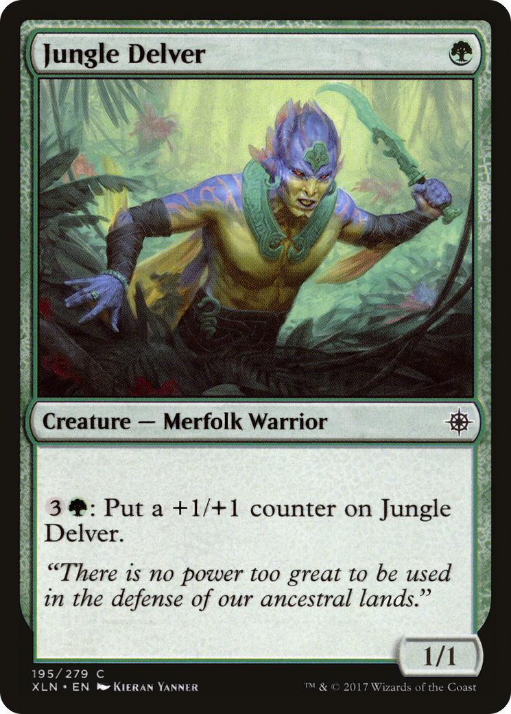 Jungle Delver (XLN-195) - Ixalan