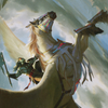 Cleaving Skyrider // Cleaving Skyrider (ADMU-005) - Dominaria United Art Series (Borderless)