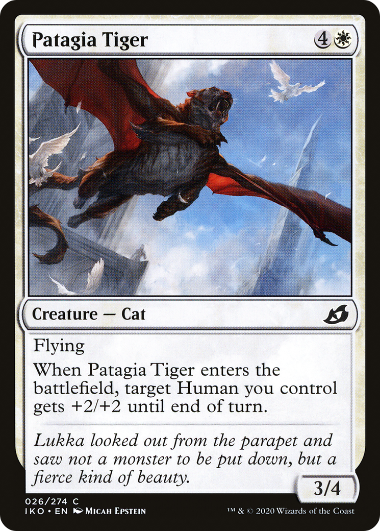 Patagia Tiger (IKO-026) - Ikoria: Lair of Behemoths