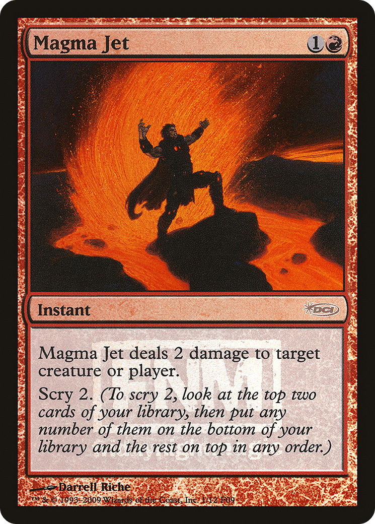 Magma Jet (FNM-) - Friday Night Magic 2009 Foil