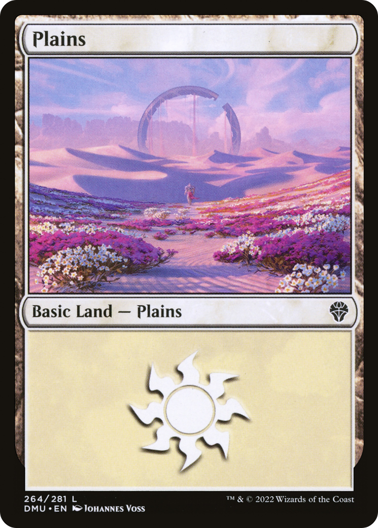 Plains (264) (DMU-264) - Dominaria United Foil