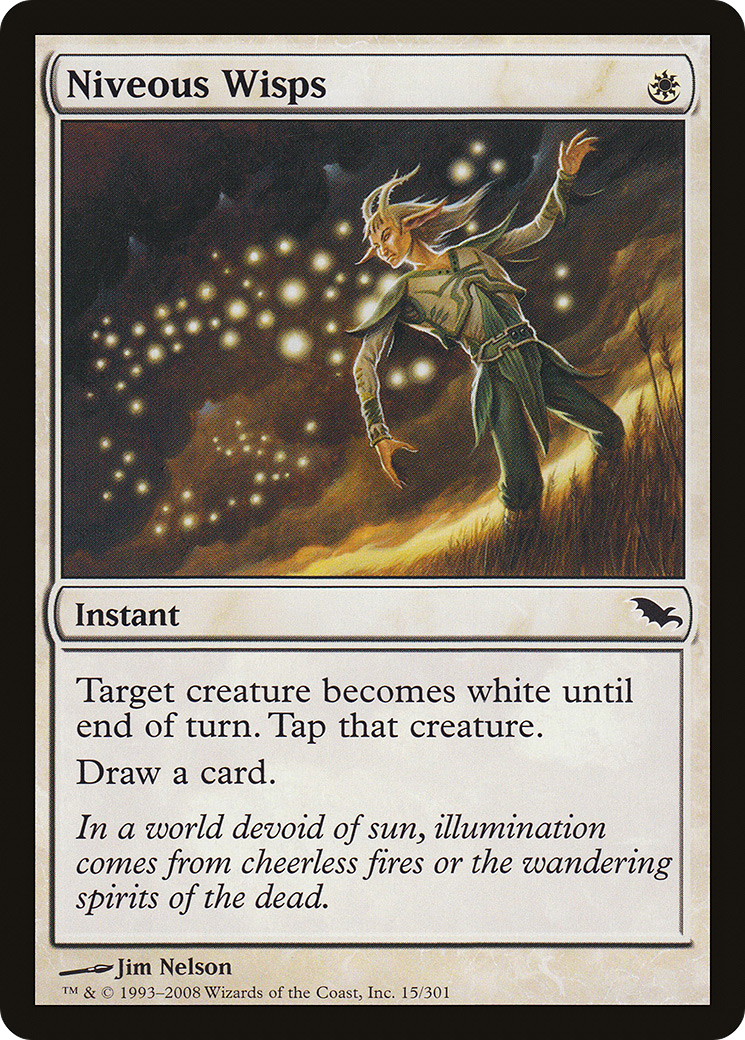 Niveous Wisps (SHM-015) - Shadowmoor