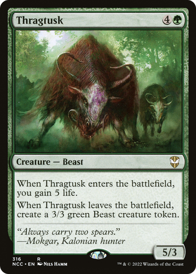 Thragtusk [Streets of New Capenna Commander]
