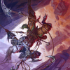 Akiri, Fearless Voyager // Akiri, Fearless Voyager (AZNR-074) - Zendikar Rising Art Series (Borderless) Foil