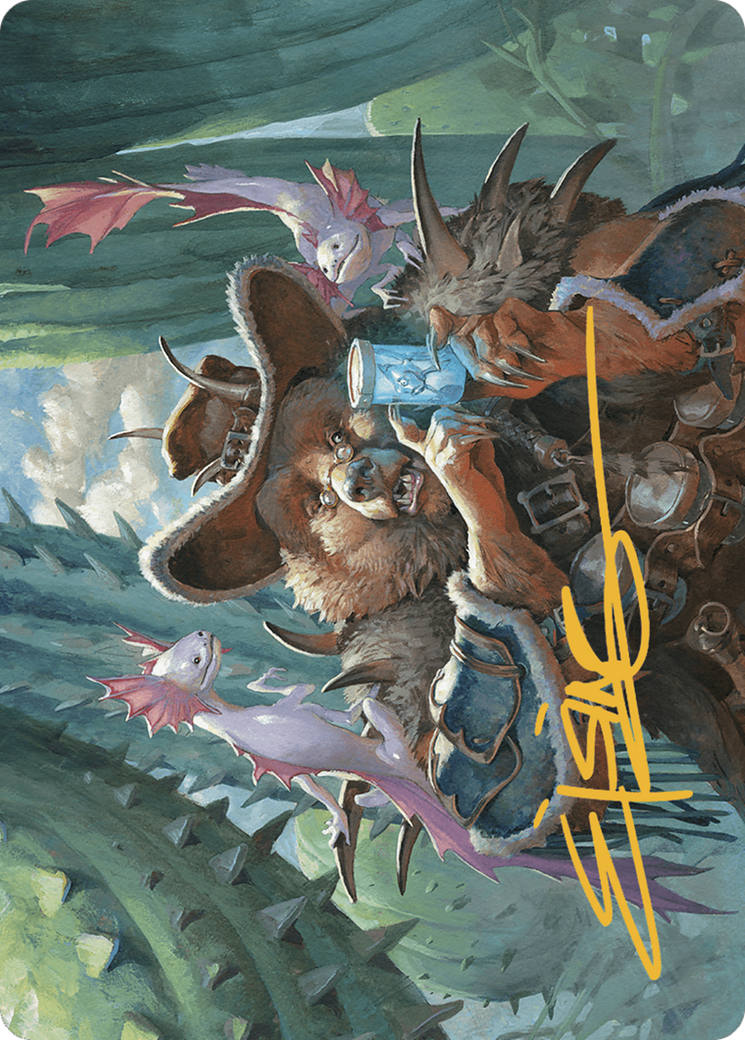 Doc Aurlock, Grizzled Genius // Doc Aurlock, Grizzled Genius (AOTJ-021) - Outlaws of Thunder Junction Art Series (Borderless)