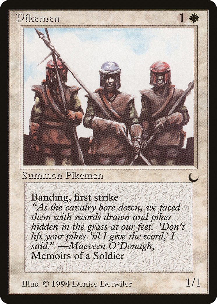 Pikemen (DRK-) - The Dark