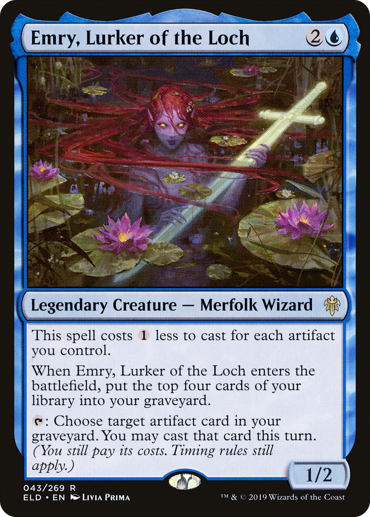 Emry, Lurker of the Loch (ELD-043) - Throne of Eldraine