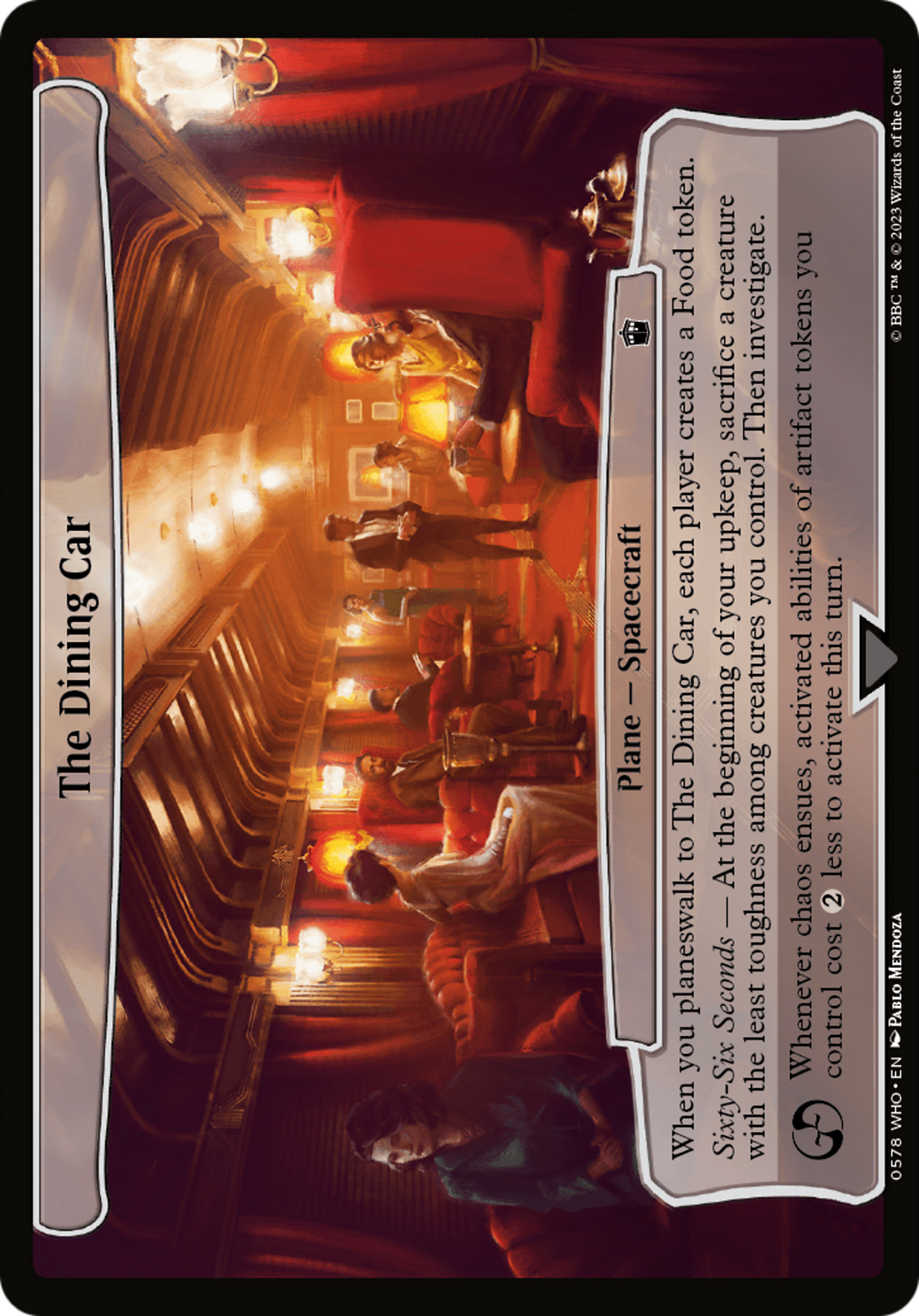 The Dining Car (WHO-578) - Doctor Who